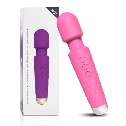 AV Vibrator Wand Sex Toys for Women 20 Powerful Patterns G Spot Clitoris Stimulation Massager Personal Masturbator Erotic Goods