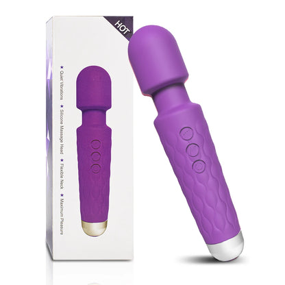 AV Vibrator Wand Sex Toys for Women 20 Powerful Patterns G Spot Clitoris Stimulation Massager Personal Masturbator Erotic Goods