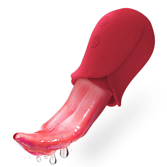 Powerful Tongue Licking Vibrator Adult Sex Toy For Women Female Masturbation G Spot Vibrators Nipple Vagina Clitoris Stimulator