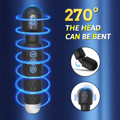 AV Vibrator Wand Sex Toys for Women 20 Powerful Patterns G Spot Clitoris Stimulation Massager Personal Masturbator Erotic Goods